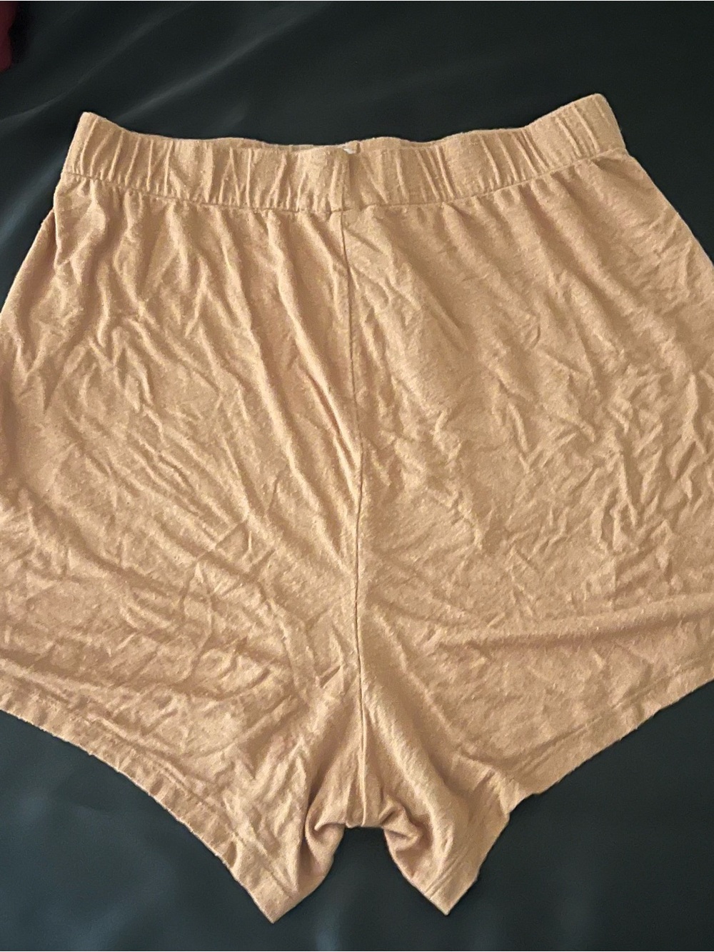 Skims PJ shorts in Camel
